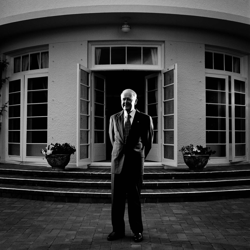 Sir William Deane, Governor-General of Australia, at Yarralumla